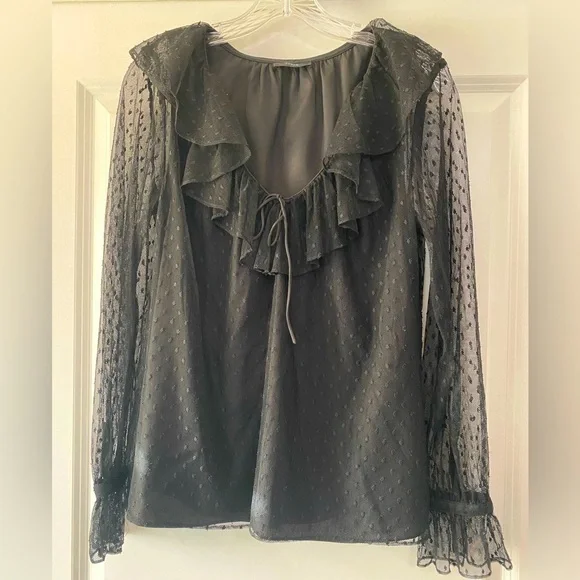 J. Crew Black Blouse - Picture 1 of 5